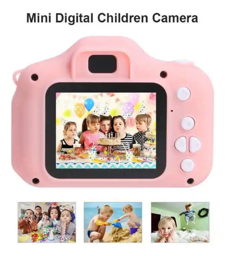 Camara Digital Niños Interactiva Fotos Videos Usb Sd Recarga