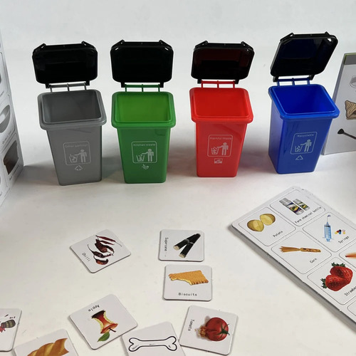 Juego Didáctico Para Clasificar Basura Nivel 4
