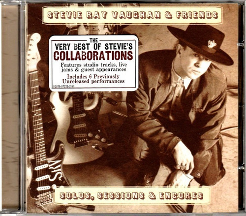 Cd Stevie Ray Vaughan & Friends Solos Sessions & Encores  Lp