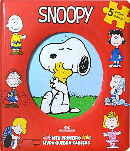 Livro Snoopy - Meu Primeiro Livro Quebra-cabecas