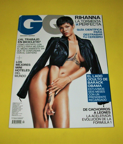 Rihanna Revista Gq Argentina 2013 