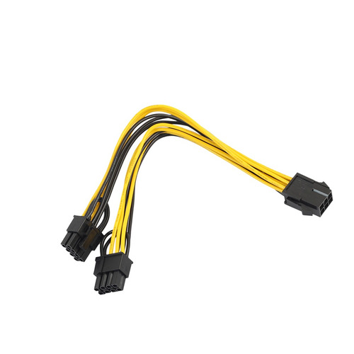 Sata 6pin A 2x 8pin (6 + 2) Cable De Adaptador Pci Express