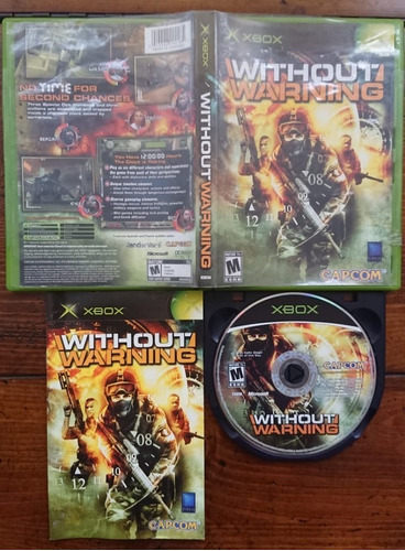 Without Warning - Xbox + Usado