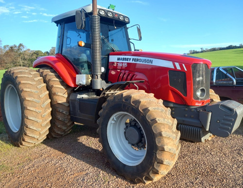  Trator Massey Ferguson 7415 Dyna Ano 2012