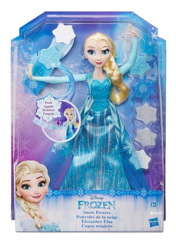 Muñeca Frozen Copos Mágicos 