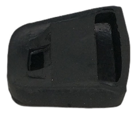 Imagen 2 de 2 de Goma Cubre Patada Para Siambretta 125 Std 125- 150 Ld Negra