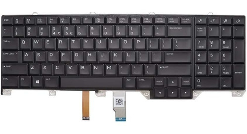 Repuesto De Teclado Para Dell Alienware 17 R4 P31e