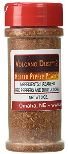 Volcano Dust 2 En Una Botella De 3 Oz - Habanero Ahumado, Bh