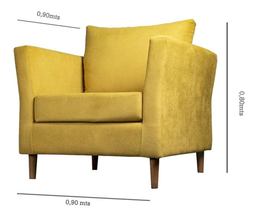 Sillon Sun Individual Chenille Premium Dadaa