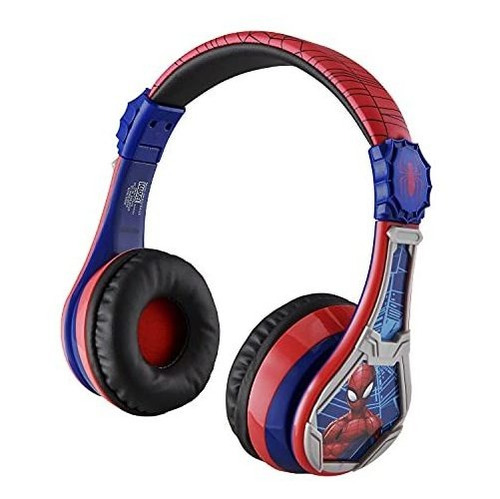 Ekids Spiderman Bluetooth Niños Auriculares Con P9mlq