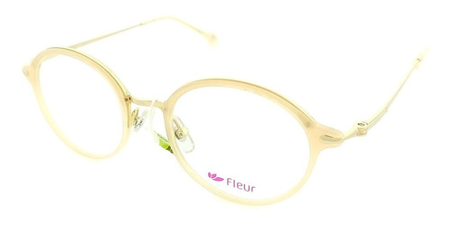 Anteojos Armazon Fleur 183 Marco Receta Redondo Lentes Moda