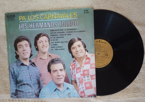 Los Hermanos Toledo Pa' Los Carnavales (l.p) Disco