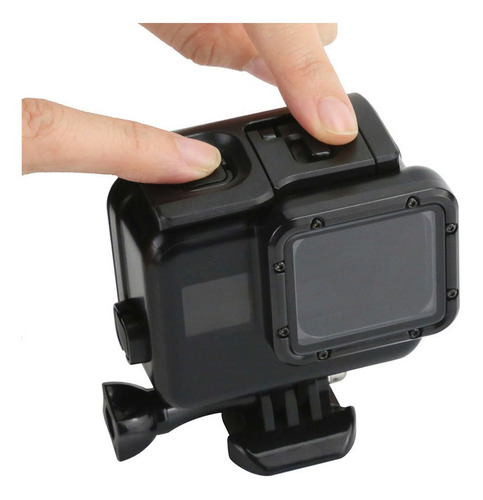Caixa Estanque Gopro Hero5 Hero6 Hero7 Black Mergulho Preta