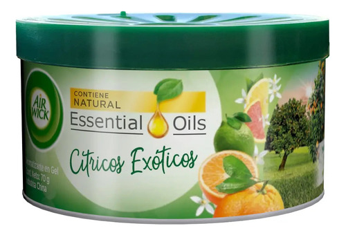 Aromatizante En Gel Citricos Exoticos 70g Air Wick