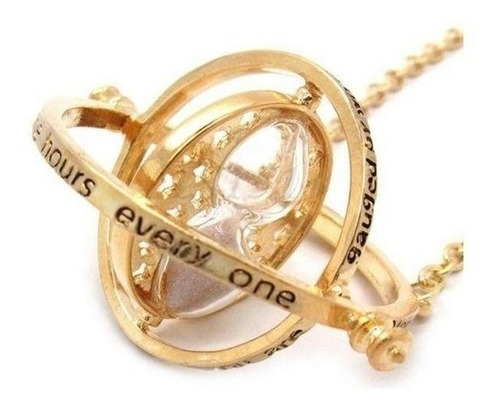 Collar Giratiempo Harry Potter Hermione Reloj Arena Original