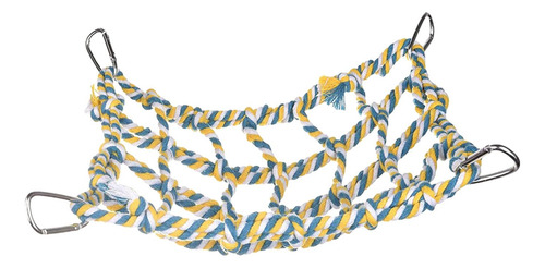 3 Rede De Corda Para Pássaros, Animais De Amarelo