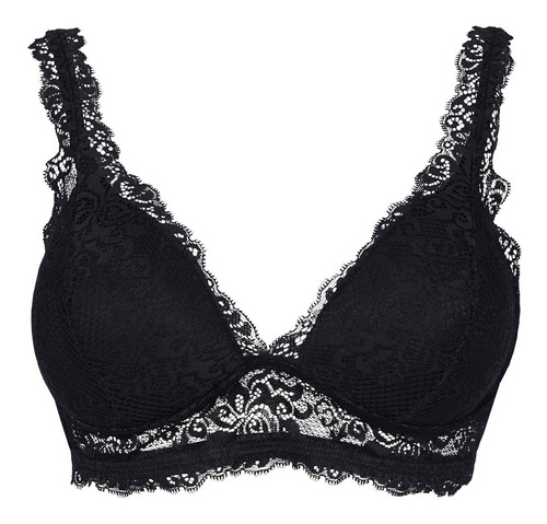 Bralette Encaje Negro