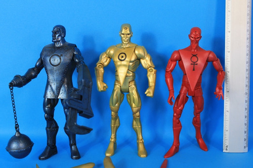 Gold Mercury & Iron Metal Men Dc Universe Classics (Usado)