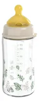 Comprar Mamadera Cherry Green De Vidrio Cuello Ancho 240 Ml , Nip Color Beige