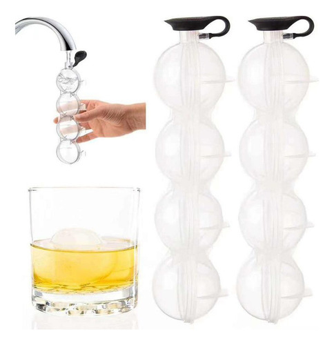 Qg1 Ice Cube Ball Maker Whisky Cóctel Molde 3d Barra De
