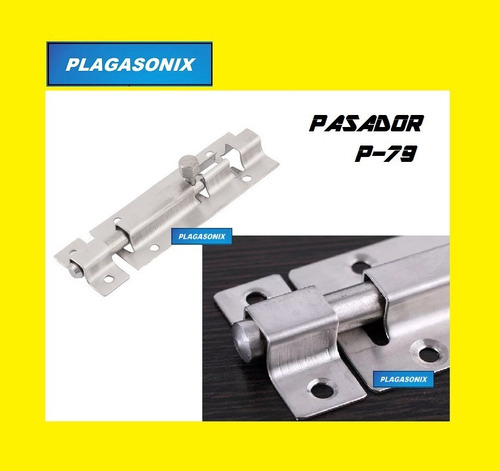 Imagen 4 de 10 de Pasador De Acero Inoxidable Modelo P-79 Blister X 2 Unidades