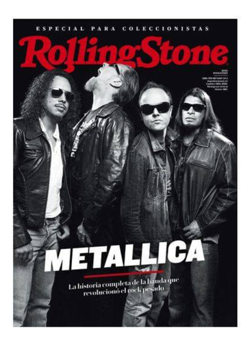 Revista Rolling Stone Metallica- Edición Especial Para Colec
