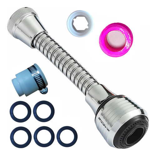 Rociador Flexible 360 Para Fregadero De Cocina Extensor Aire
