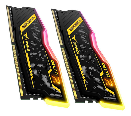 Memoria Ram Ddr4 64gb 3200mt/s Teamgroup T-force Delta Rgb
