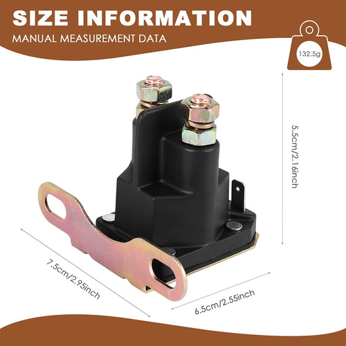 Relé Solenoide Mtd 725-04439 862-1211-211-16 4 Termi