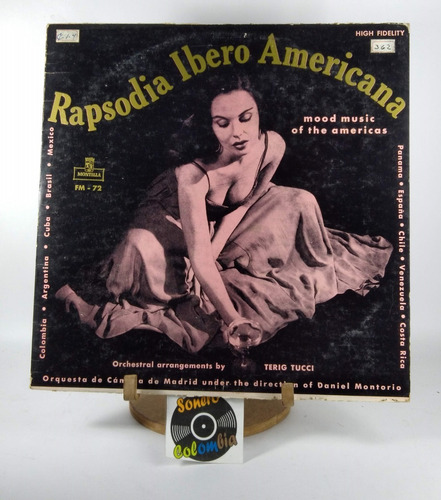 Lp Vinyl Rapsodia Ibero Americana - Sonero Colombia