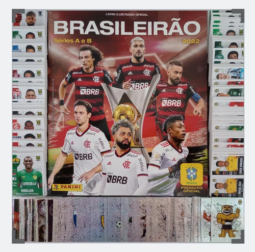 Álbum Campeonato Brasileiro 2022 Completo - Capa Flamengo