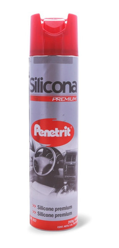 Silicona Premium Auto Aerosol 440cm3 260gr Penetrit Color Transparente