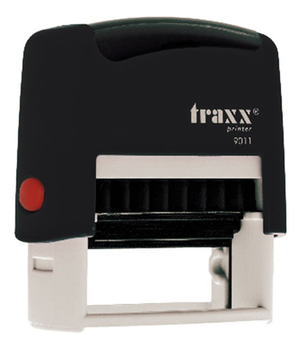 Traxx 33657 Sello Automático Auto-entintable 9011 Negro