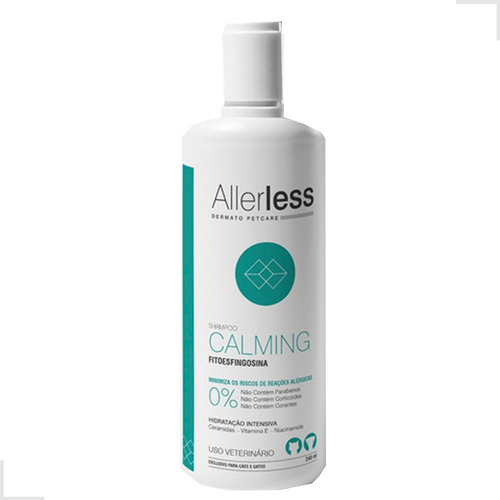 Shampoo Antialérgico Para Pele Cães E Gatos 240ml Allerless