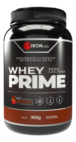 Whey Zero Lactose Chocolate 800g Whey Protein Prime Ironlabs