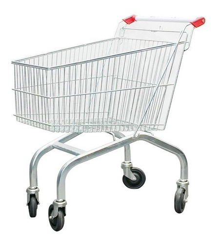 Carro Carrito Supermercado Tisera Compras 120 Litros Car03