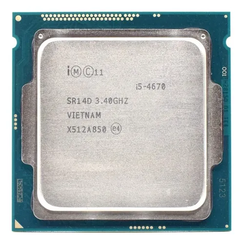 Procesador Intel Core I5 4670 4ta Gen Socket 1150 Oem