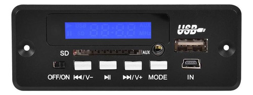 Bluetooth Mp3 Wma Decoder Board 12v Wirelss Módulo De Audio
