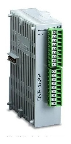 Imagem 1 de 3 de Expansão Slim Delta Dvp16sp11r 8 Entradas/ 8 Saídas Rele