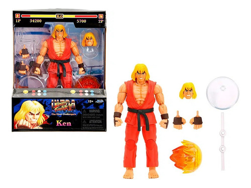 Figura Ken Ultra Street Fighter Ii Jada Toys 