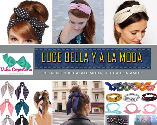 Diademas, Scrunchies, Bandanas, Turbantes