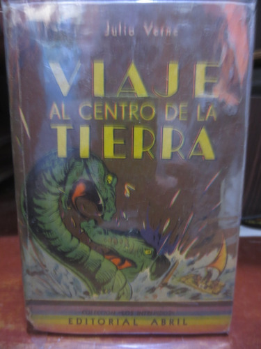 Libro Viaje Al Centro De La Tierra Ilust De Julio Verne 1946