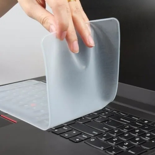 Mica Protector Silicon Para Teclado Laptop 14 Y 15.6 Pulgada