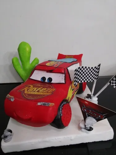 Adorno Mate O El Rayo Cars A Eleccion Porcelana Fria