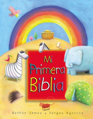 Mi Primera Biblia Arco Iris Para Niños Tapa Dura