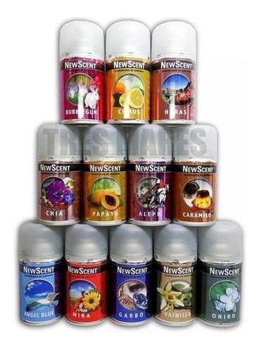 Aromatizador Analogico Boton Dispenser Fragancia Newscent