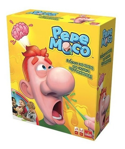 Juego De Mesa Divertidisimo Pepe Moco C/ Figura Y Accesorios