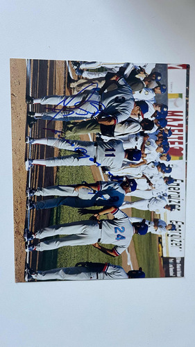 Luis Aparicio Foto Firmada Tiburones De La Guaira