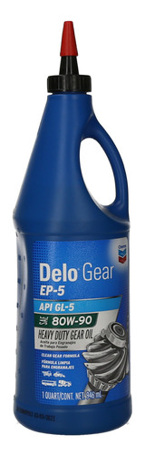 Aceite Chevron Delo Gear Ep-5 80w/90 0,94lt