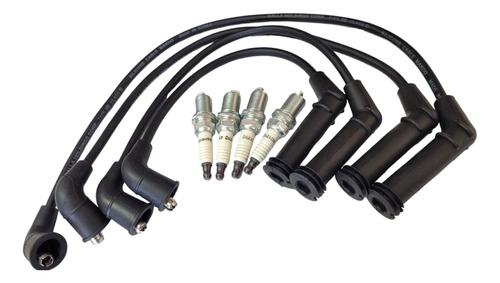 Cables + Bujias Hyundai Accent Prime 12v 2000/2006 